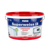 Pufas - SUPERWEISS (СВ) - Краска водно-дисперсионная
