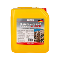 Pufas - Pufas – Противоморозная добавка до -15°С. в строительные растворы и бетонные смеси