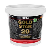 Pufas - Краска акрилатная Gold Star 20 супербелая полуматовая